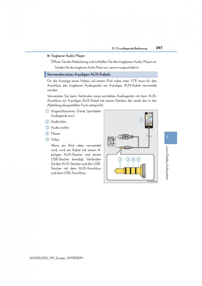 Lexus NX Handbuch / page 397