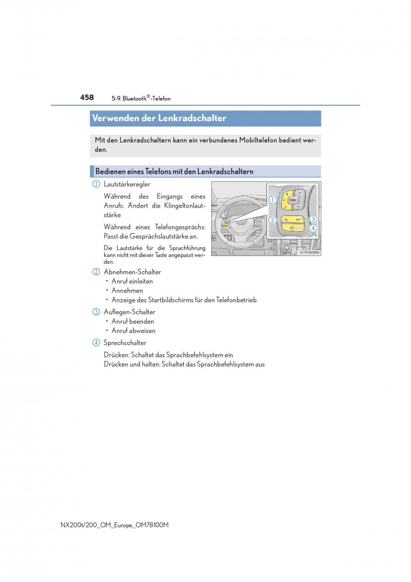 Lexus NX Handbuch / page 458