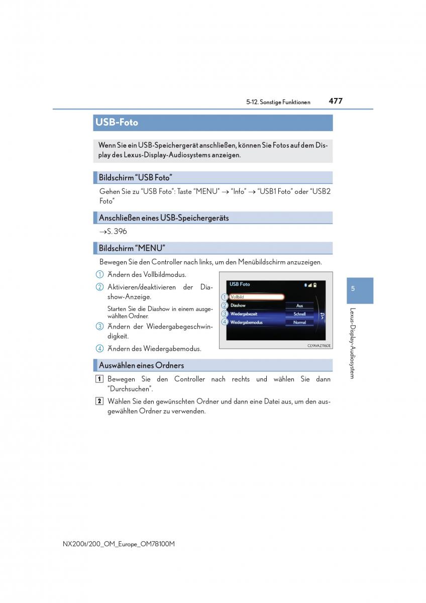 Lexus NX Handbuch / page 477