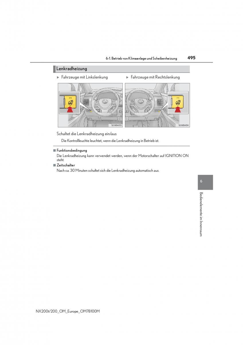 Lexus NX Handbuch / page 495