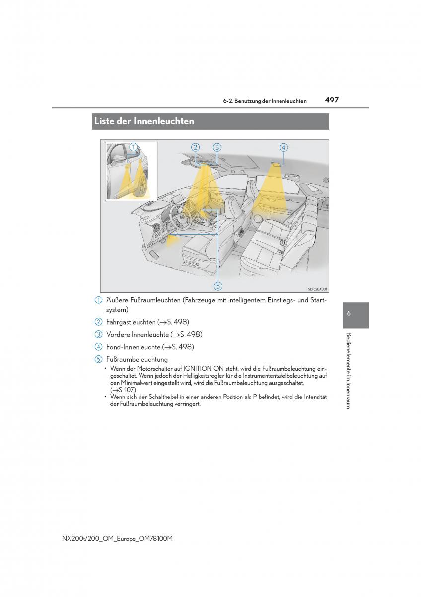 Lexus NX Handbuch / page 497