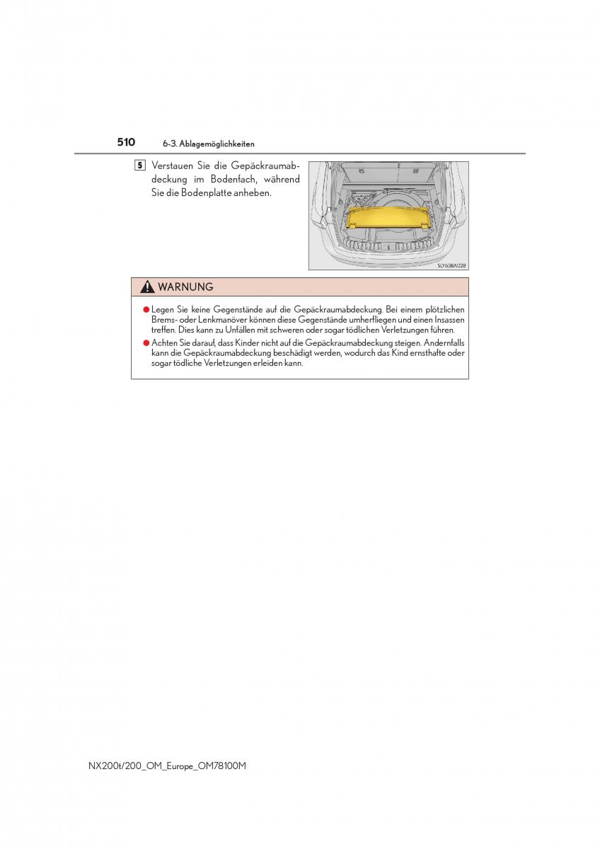 Lexus NX Handbuch / page 510