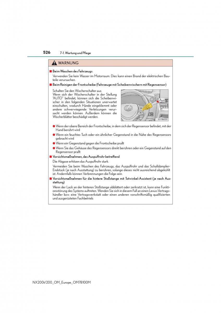 Lexus NX Handbuch / page 526