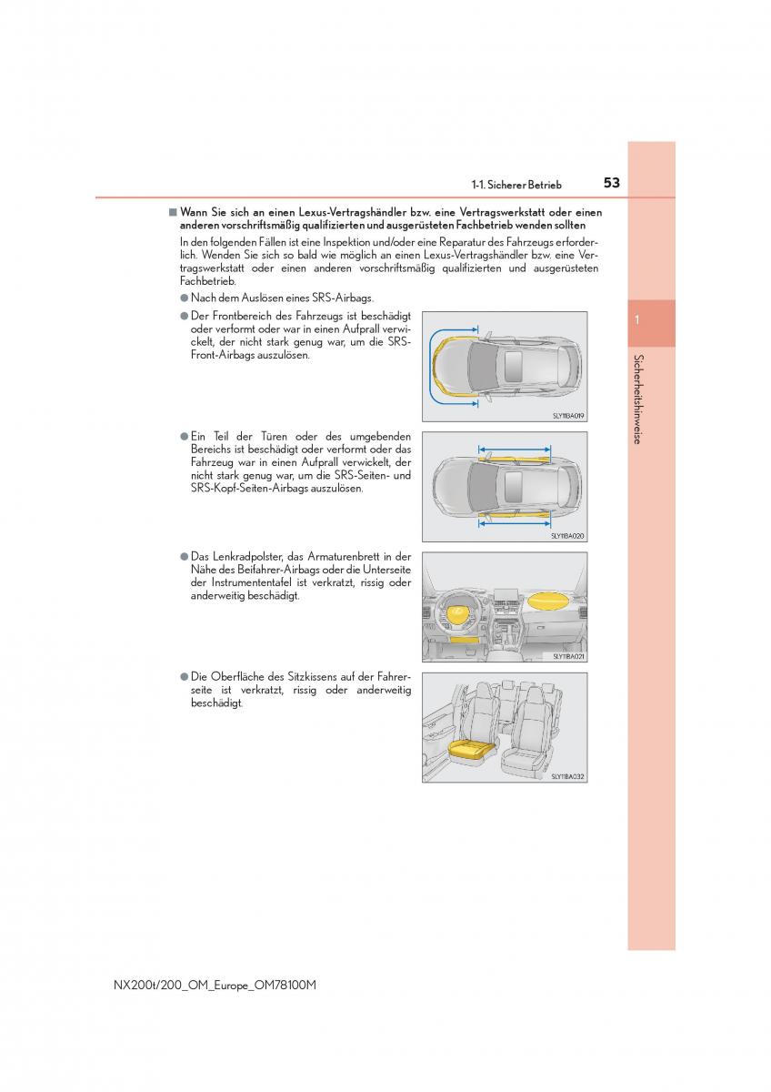 Lexus NX Handbuch / page 53