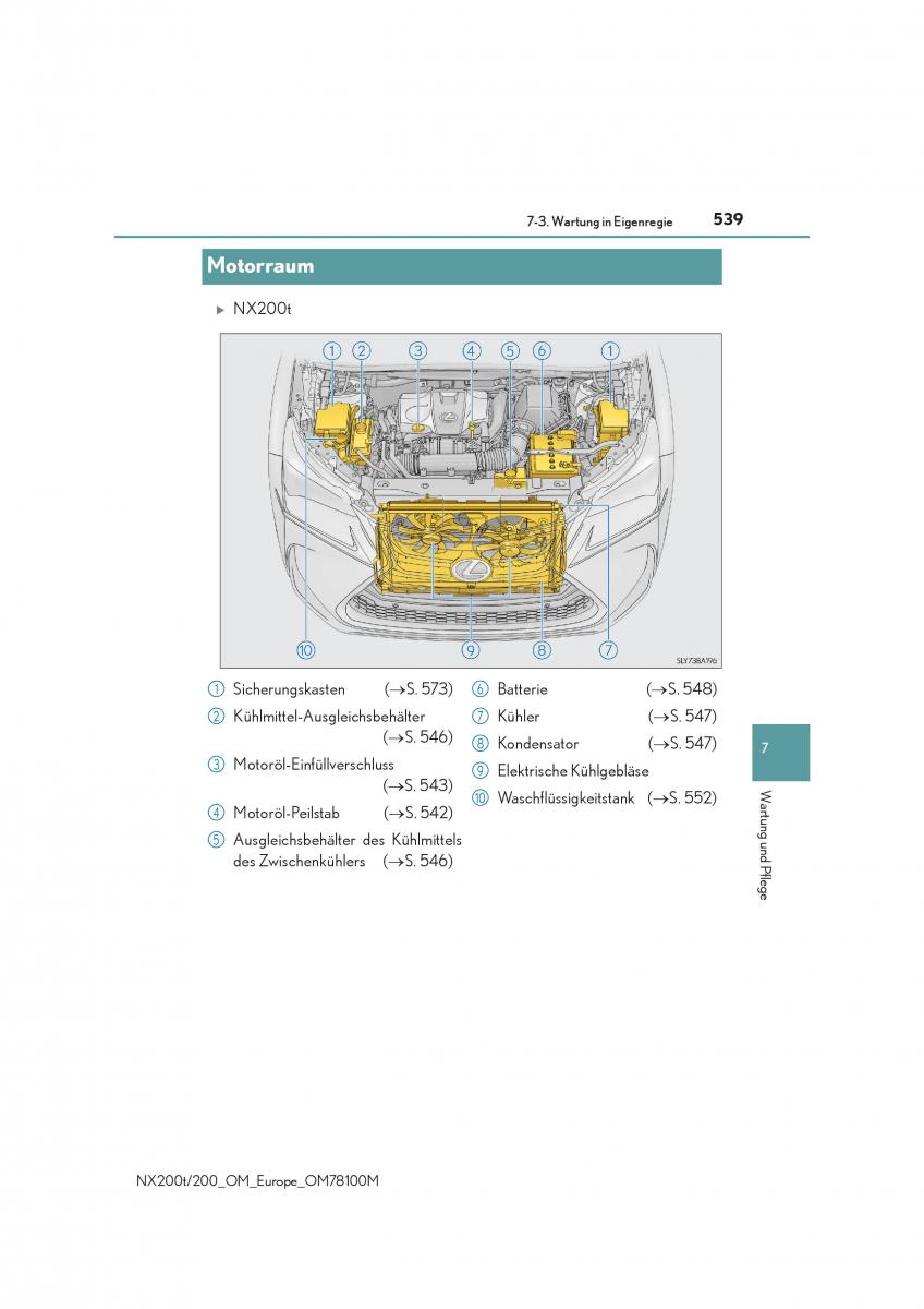 Lexus NX Handbuch / page 539