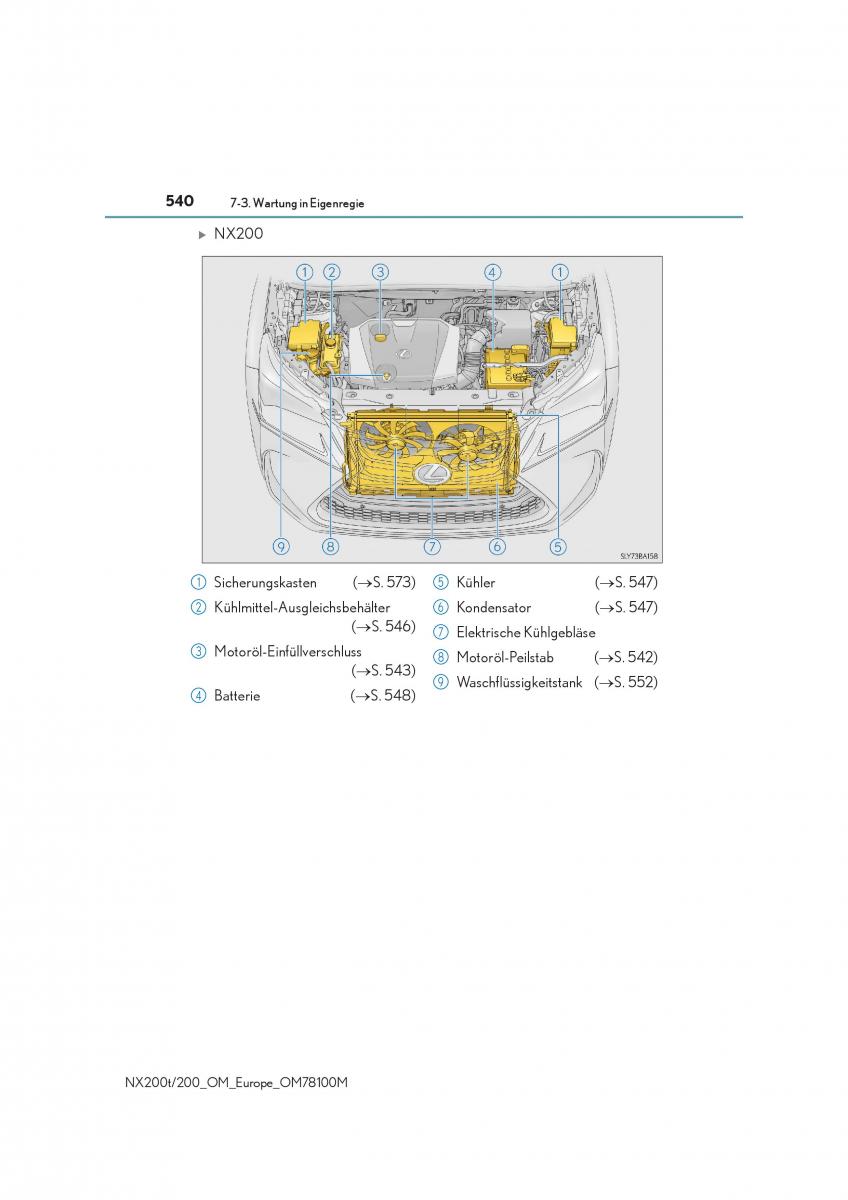 Lexus NX Handbuch / page 540