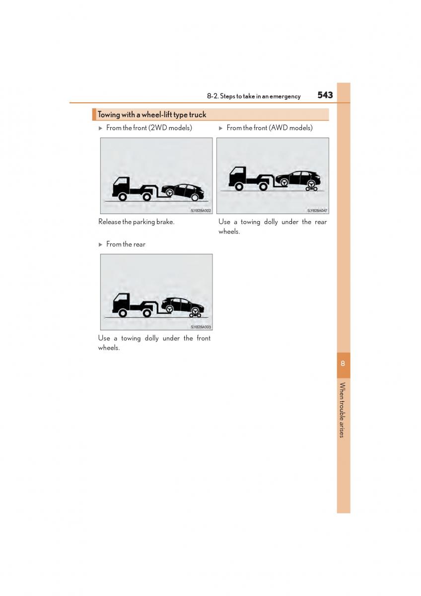 Lexus NX owners manual / page 545