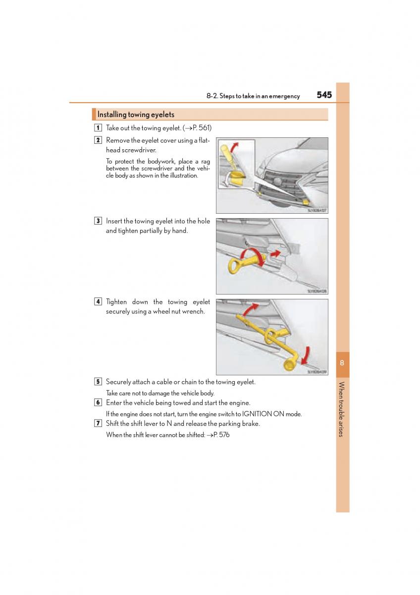 Lexus NX owners manual / page 547