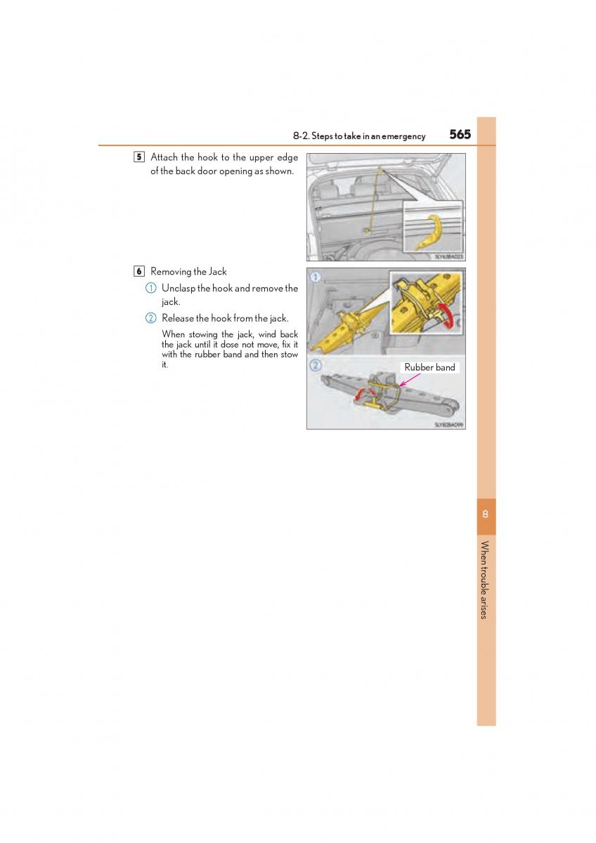 Lexus NX owners manual / page 567