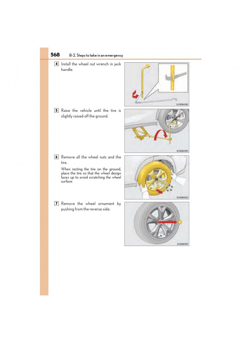 Lexus NX owners manual / page 570