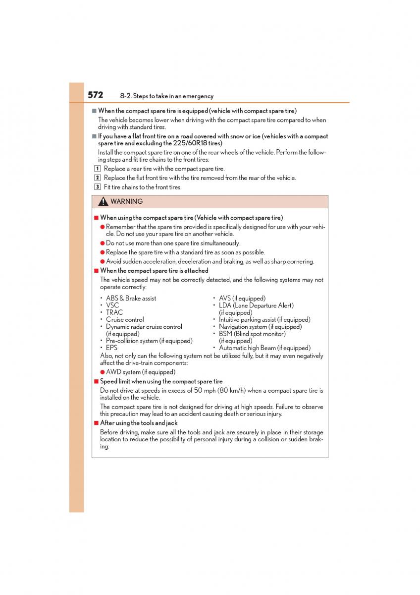 Lexus NX owners manual / page 574