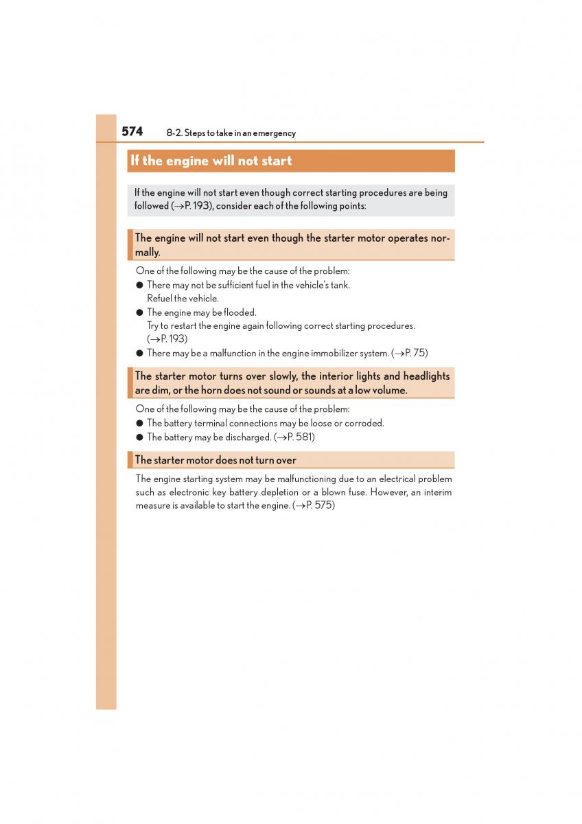 Lexus NX owners manual / page 576