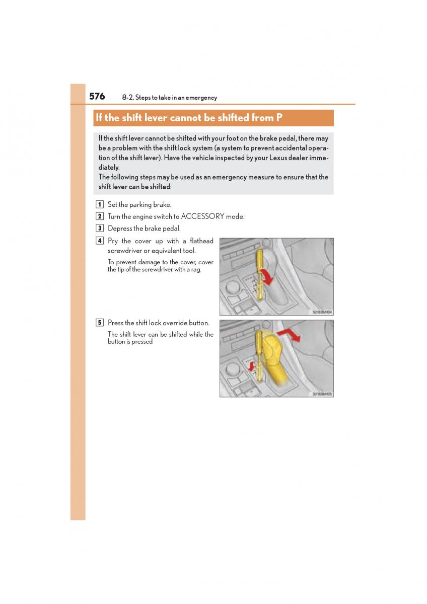 Lexus NX owners manual / page 578