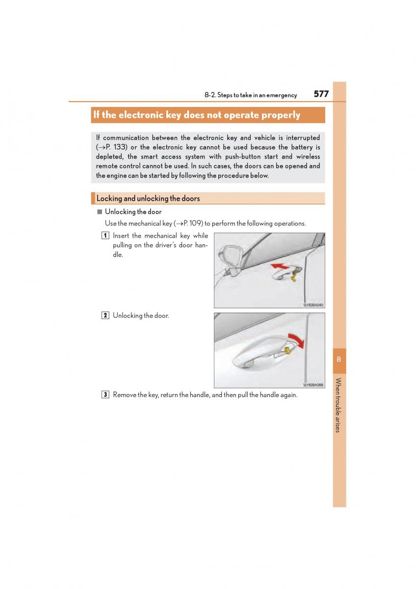 Lexus NX owners manual / page 579