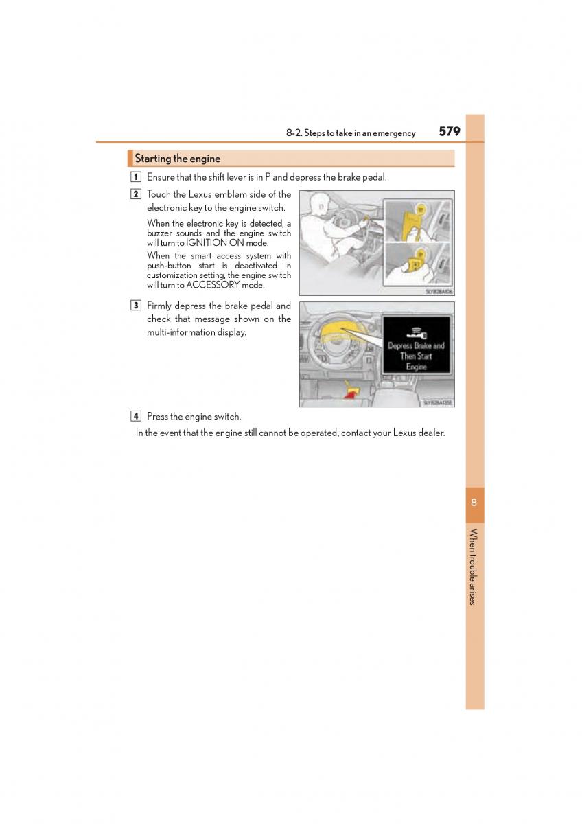 Lexus NX owners manual / page 581