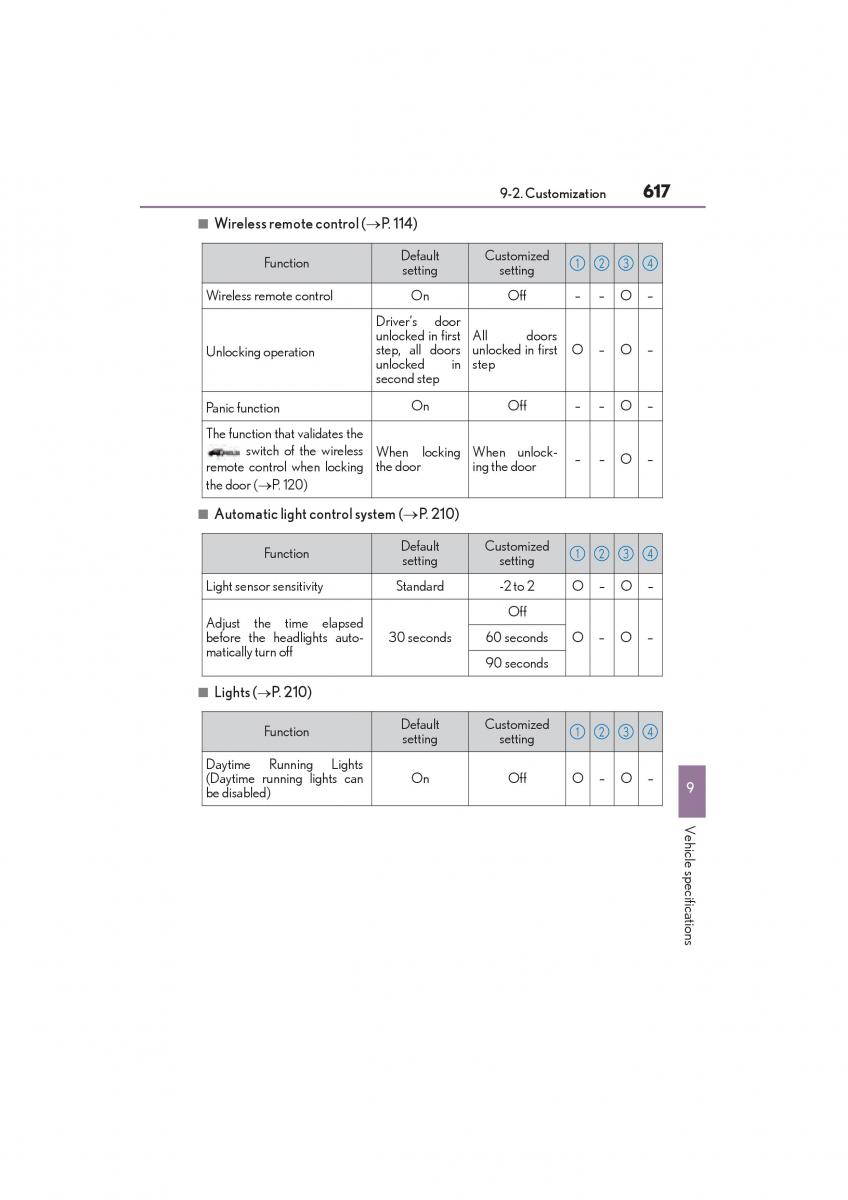 Lexus NX owners manual / page 619