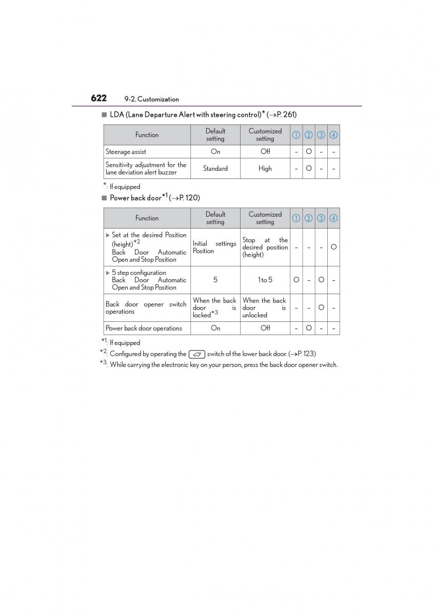 Lexus NX owners manual / page 624