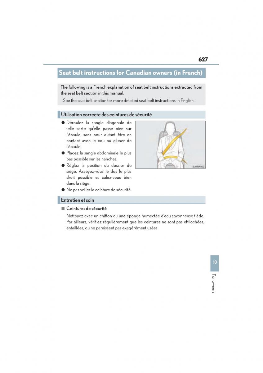 Lexus NX owners manual / page 629