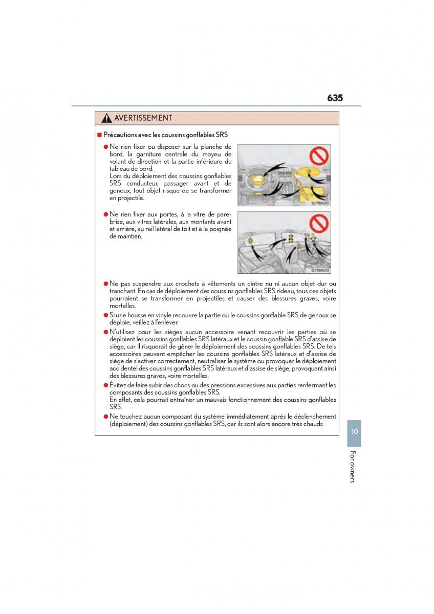 Lexus NX owners manual / page 637