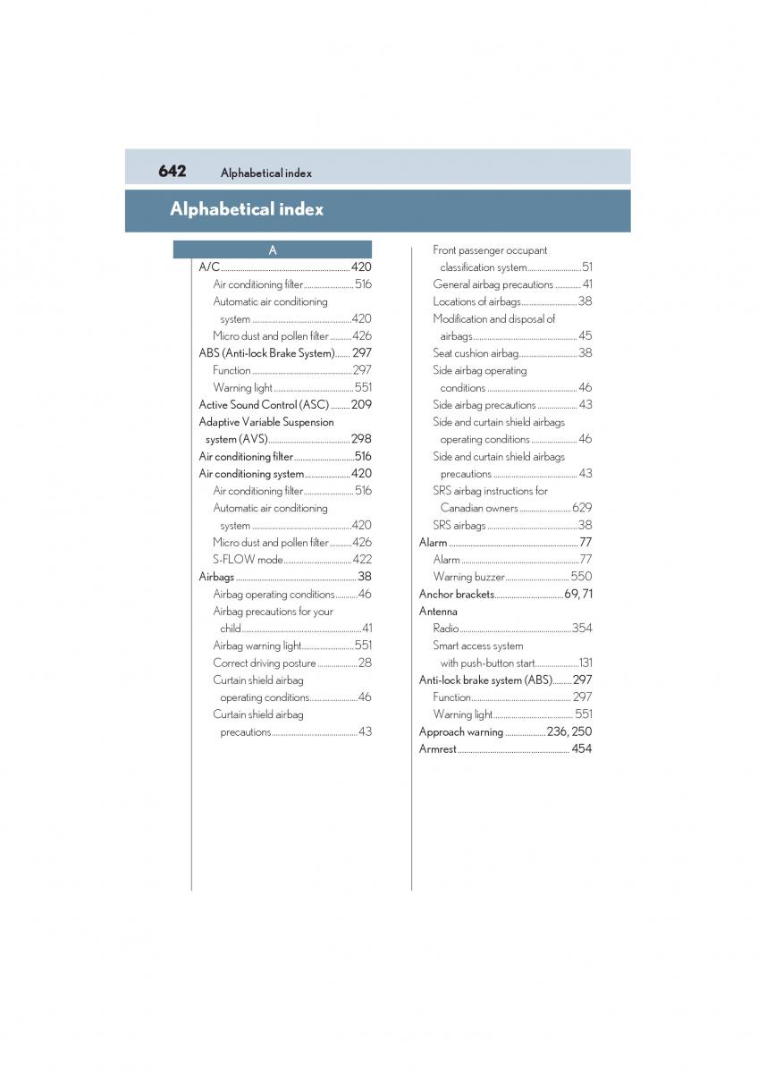 Lexus NX owners manual / page 644