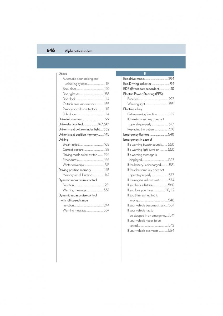 Lexus NX owners manual / page 648