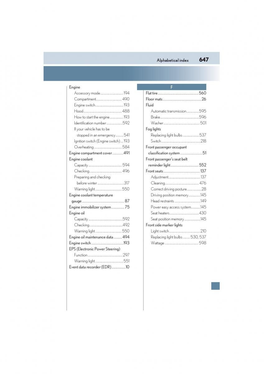 Lexus NX owners manual / page 649