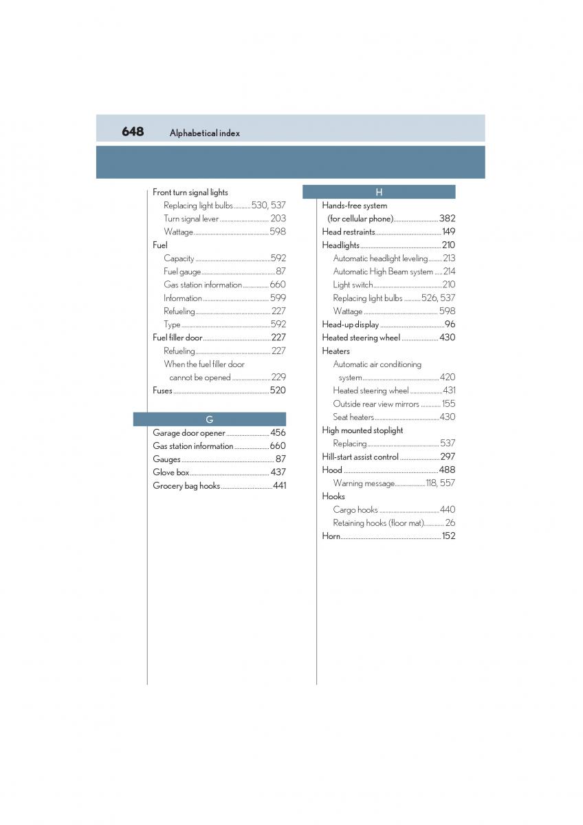 Lexus NX owners manual / page 650