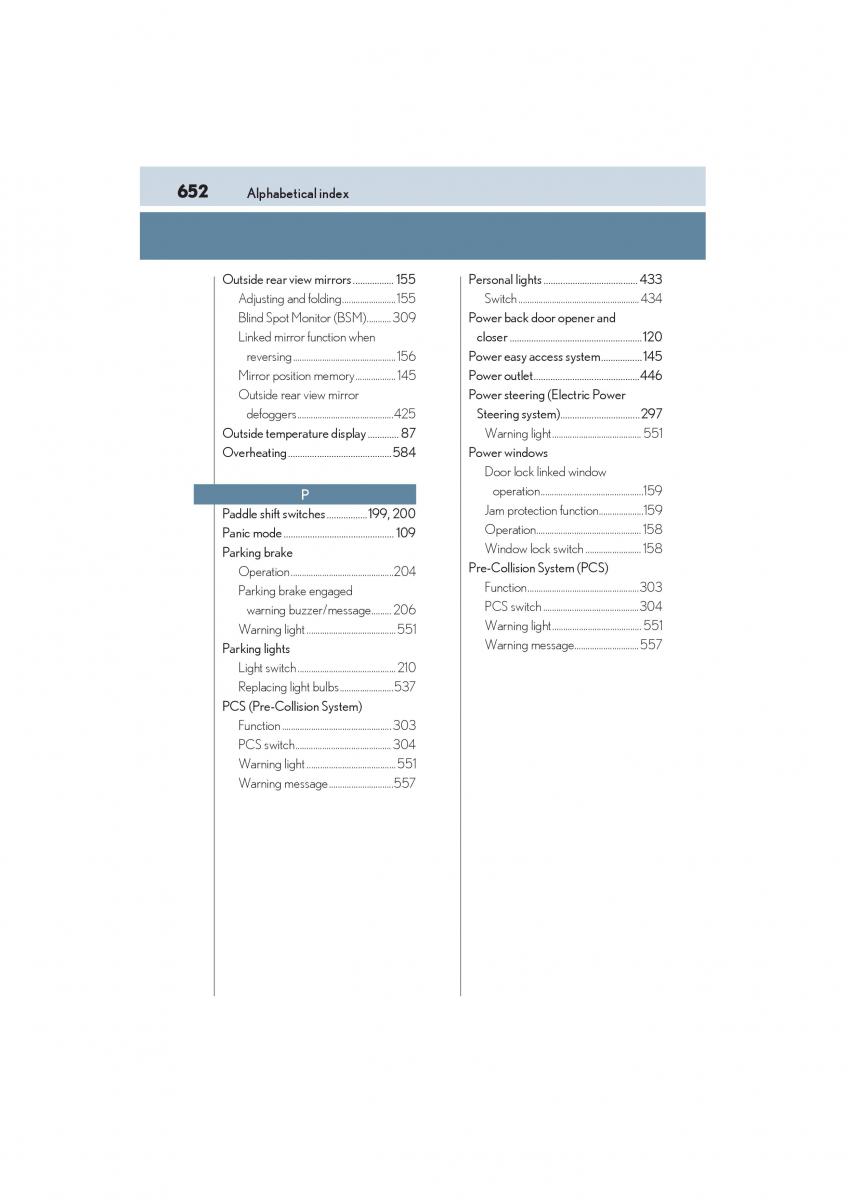 Lexus NX owners manual / page 654