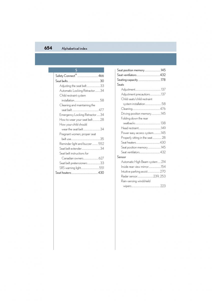 Lexus NX owners manual / page 656