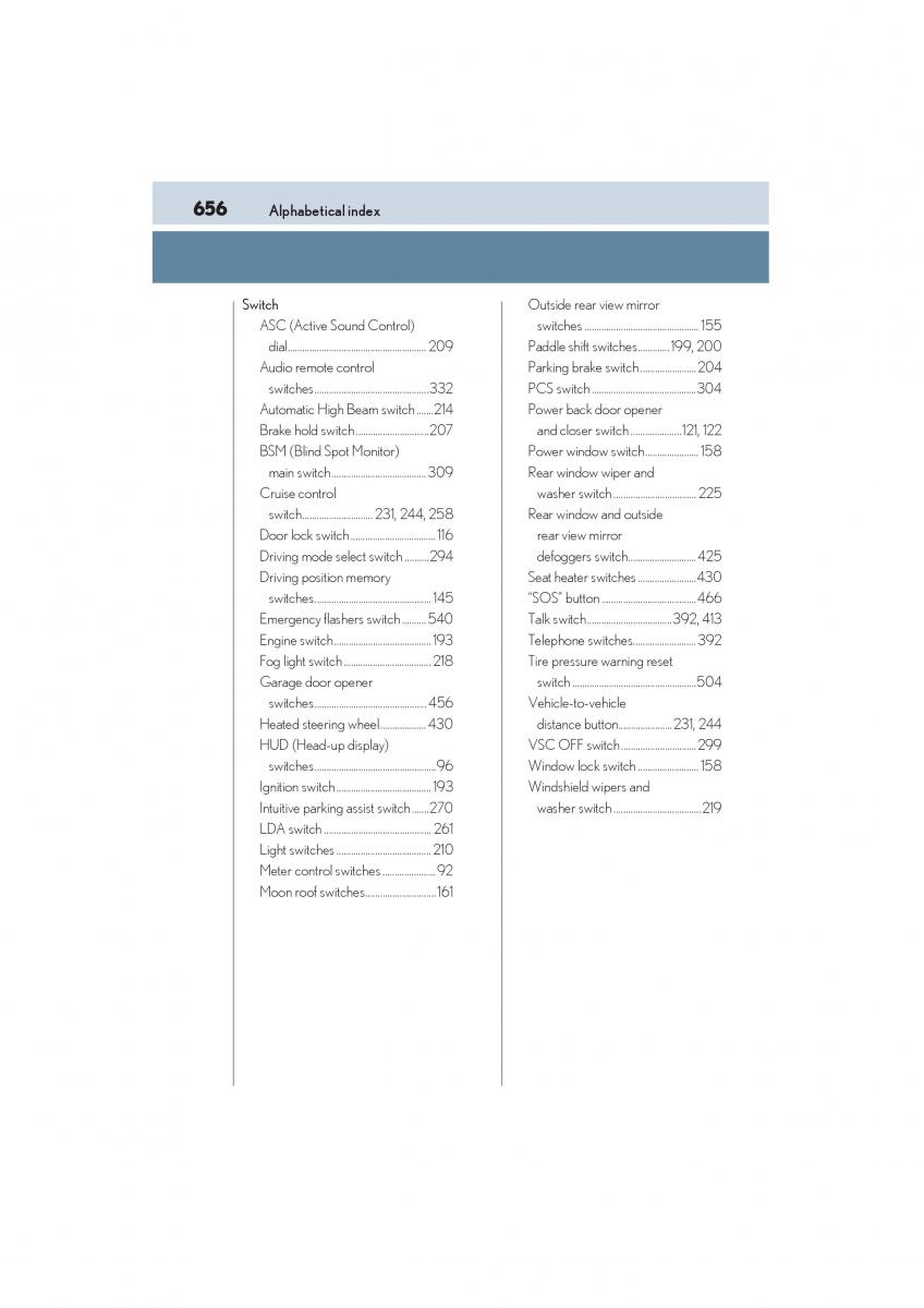 Lexus NX owners manual / page 658