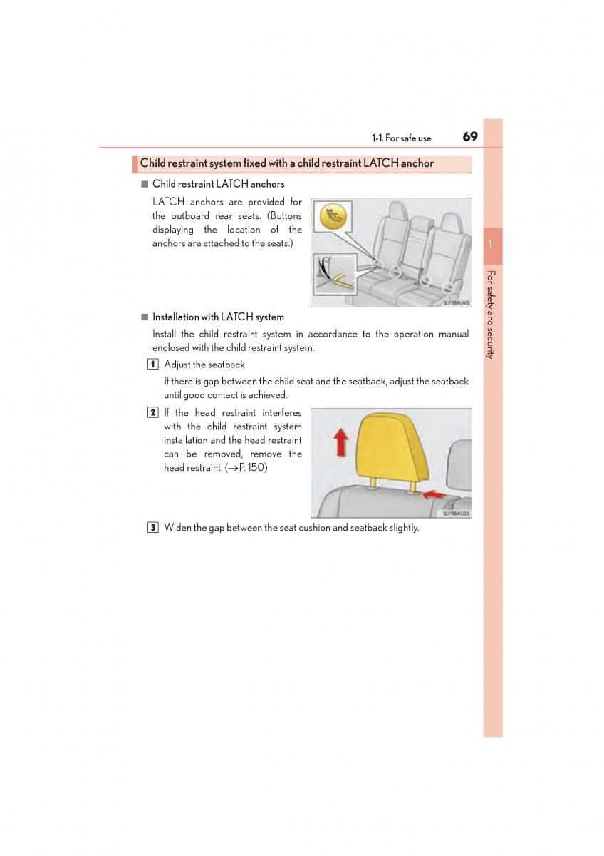 Lexus NX owners manual / page 71