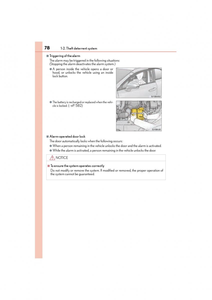 Lexus NX owners manual / page 80