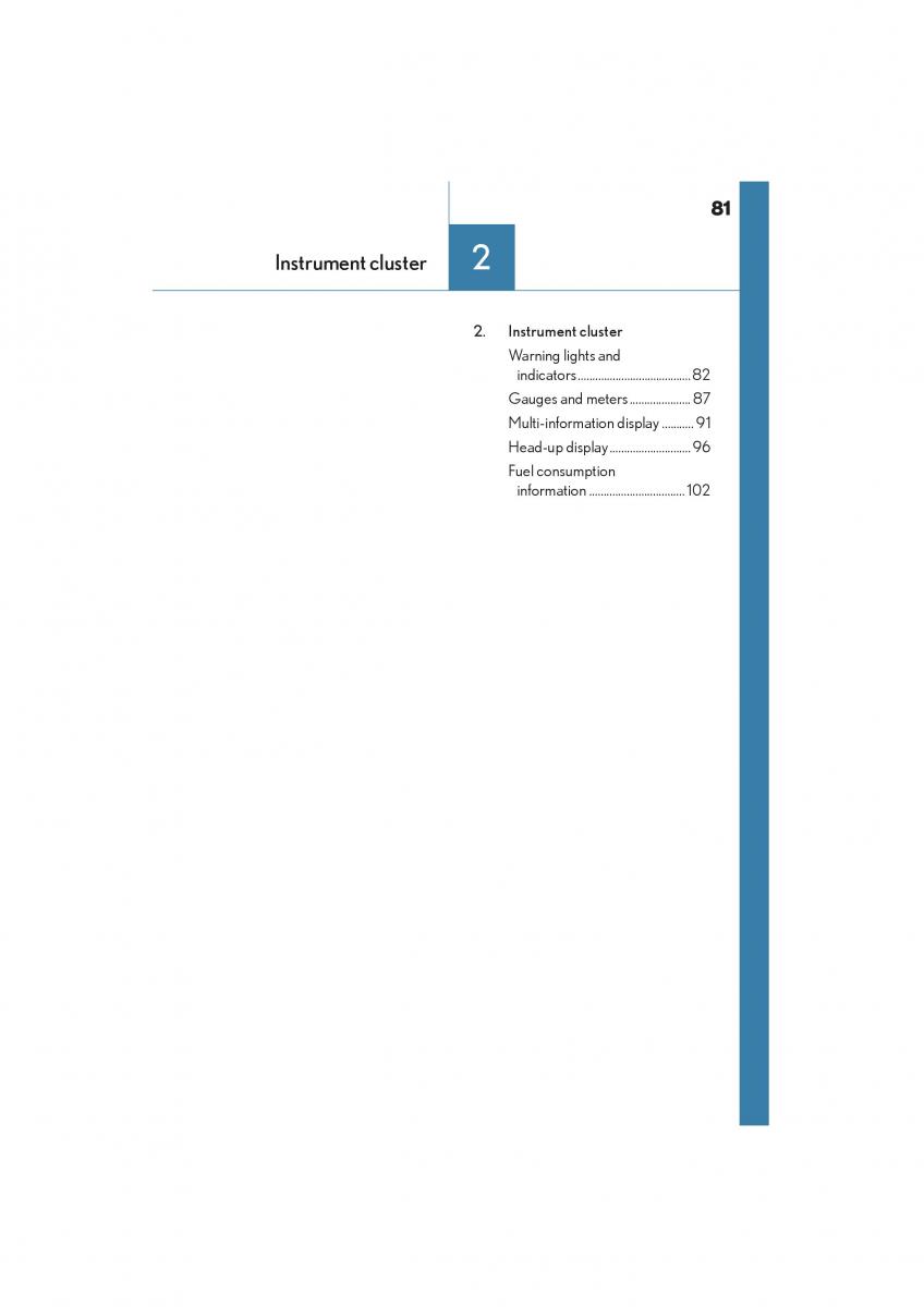 Lexus NX owners manual / page 83