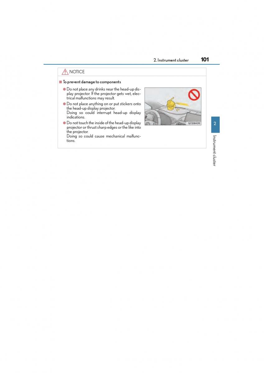 Lexus NX owners manual / page 103