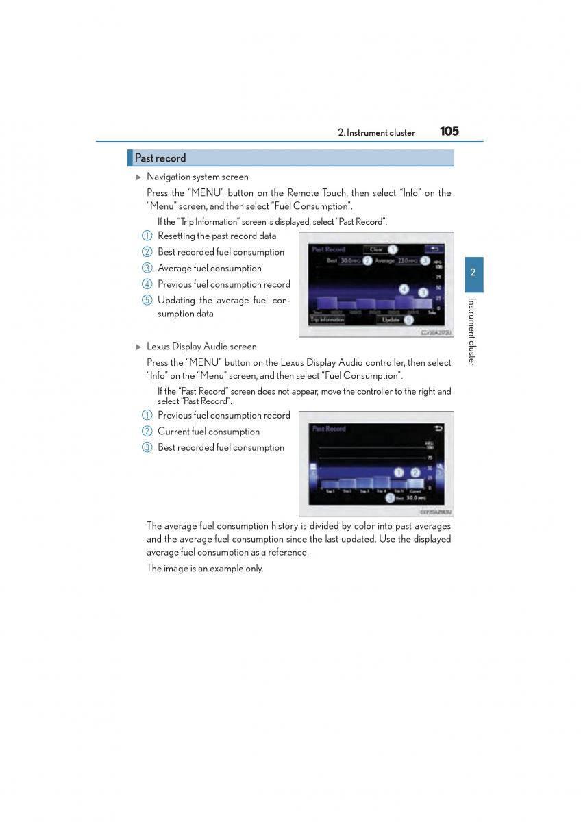 Lexus NX owners manual / page 107