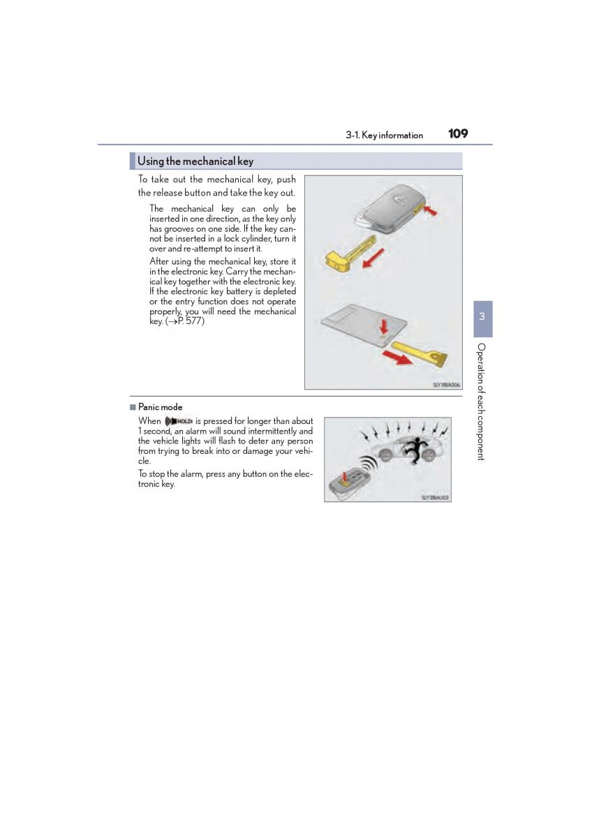 Lexus NX owners manual / page 111