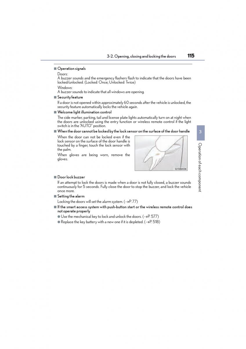 Lexus NX owners manual / page 117