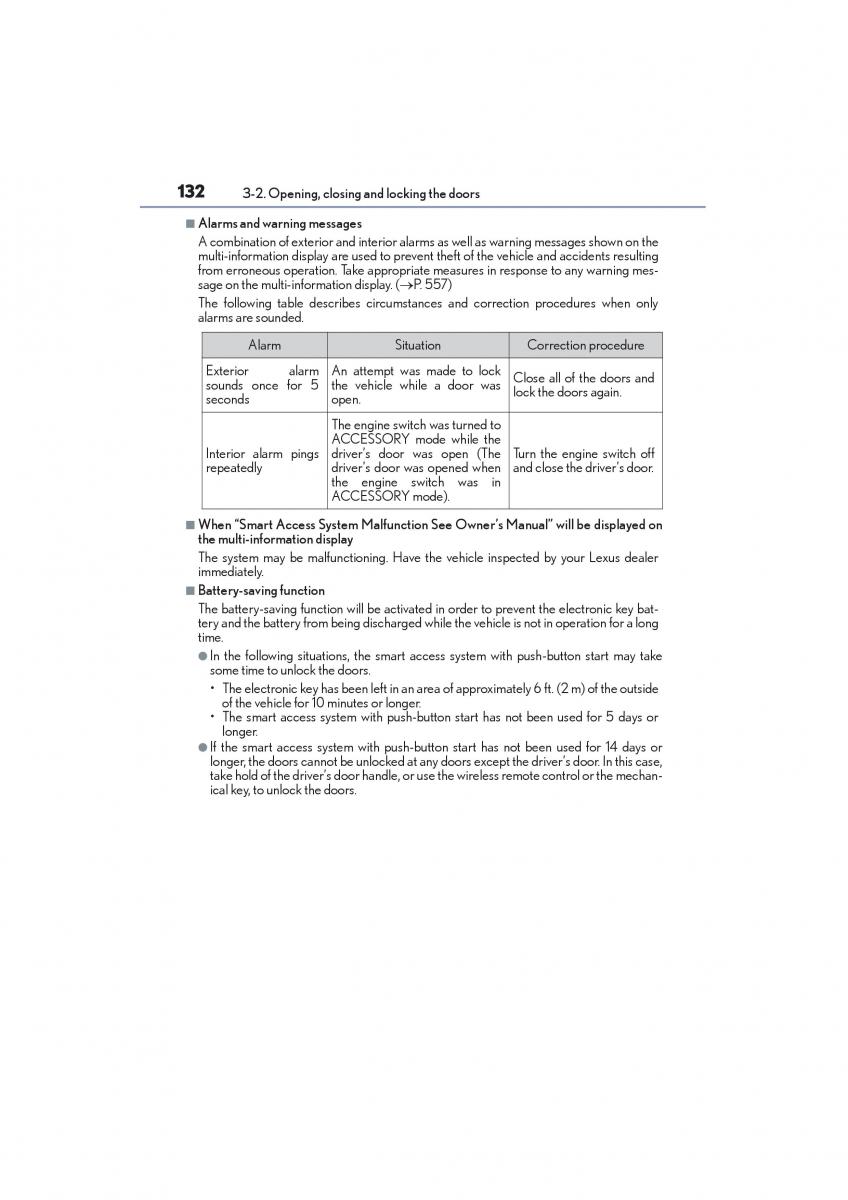 Lexus NX owners manual / page 134