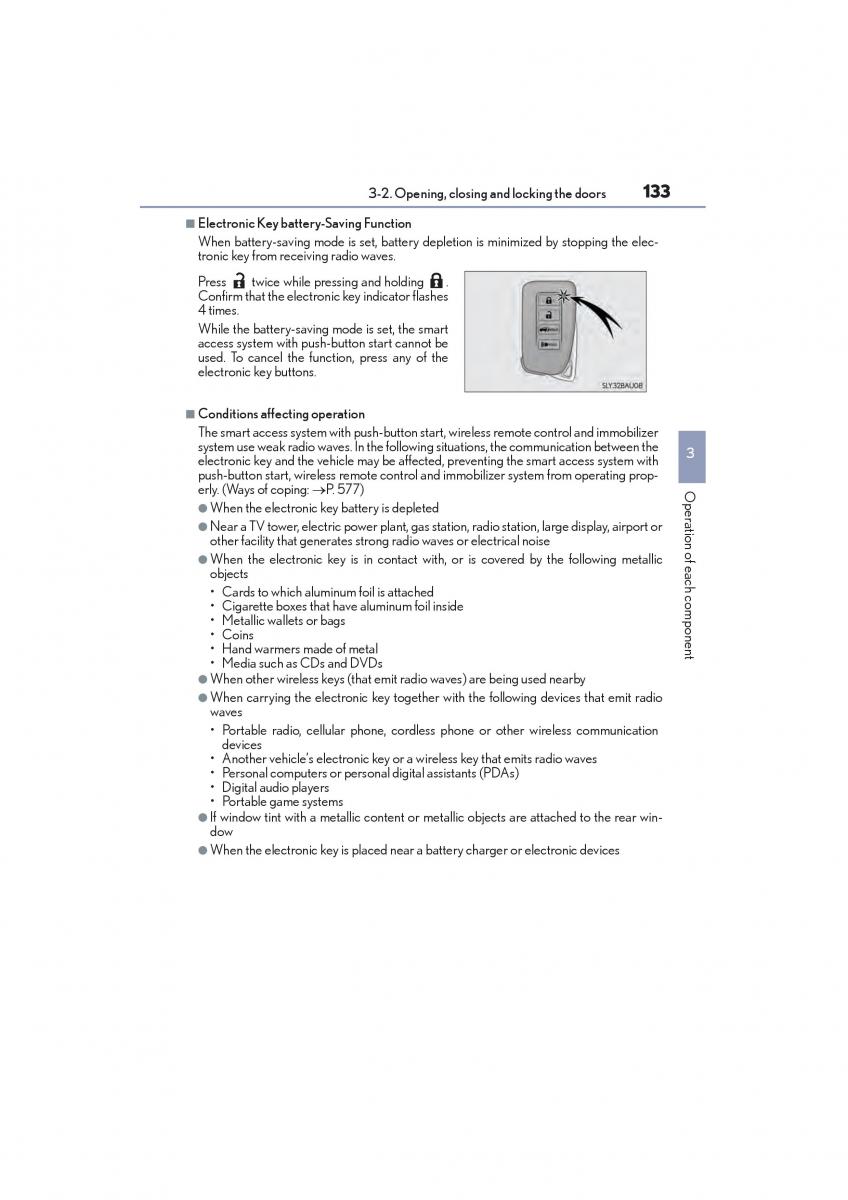 Lexus NX owners manual / page 135