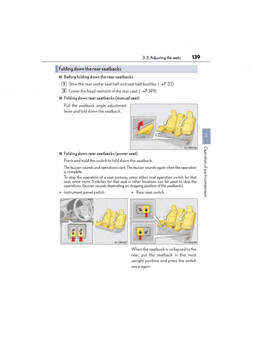 Lexus NX owners manual / page 141