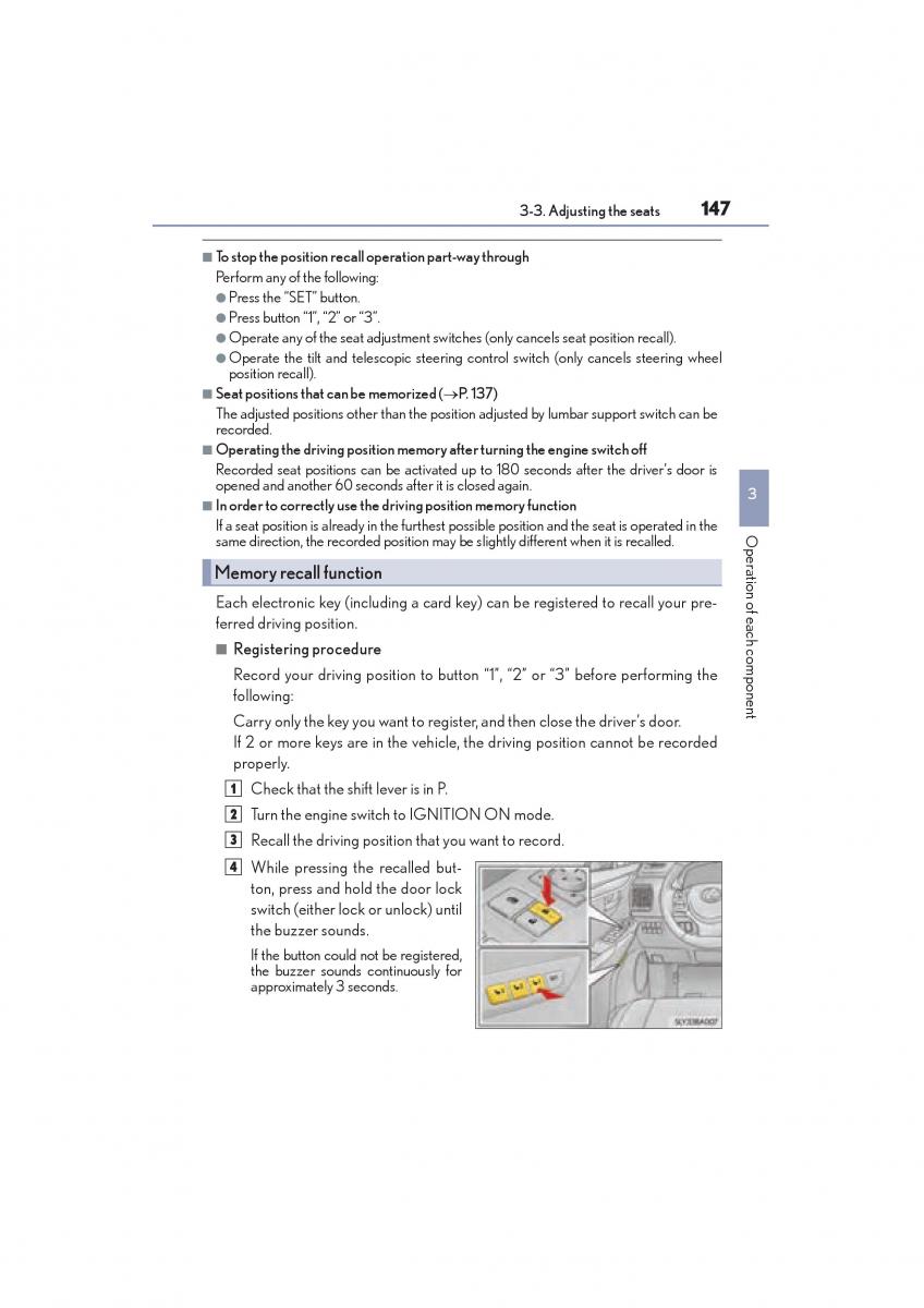 Lexus NX owners manual / page 149