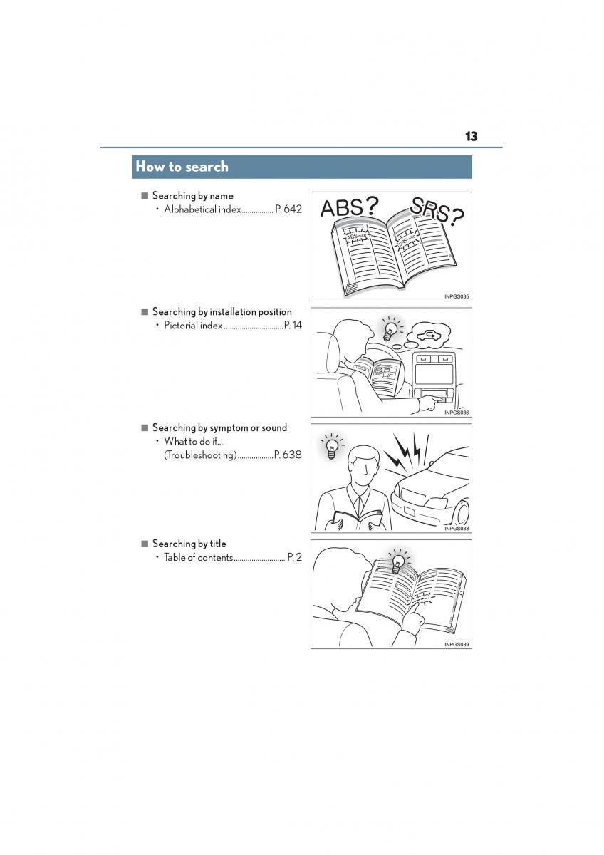 Lexus NX owners manual / page 15