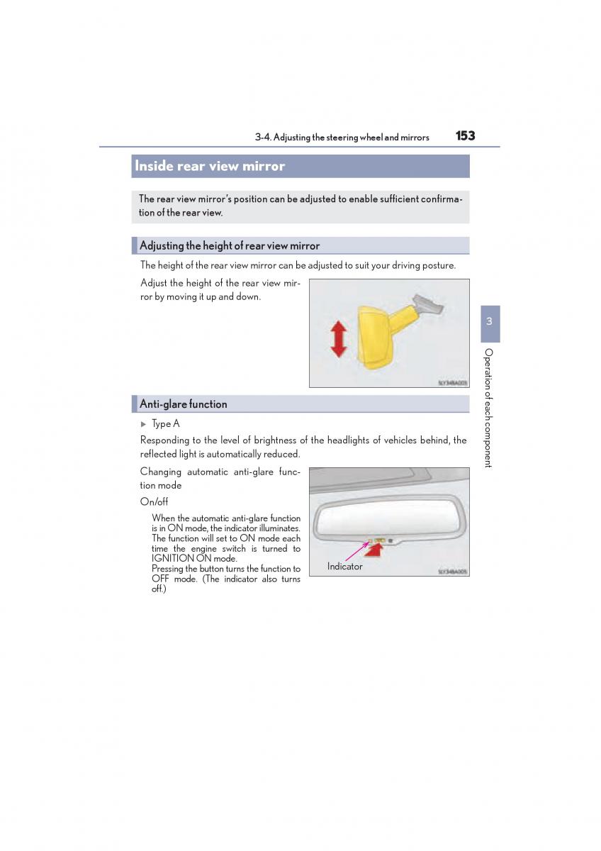 Lexus NX owners manual / page 155