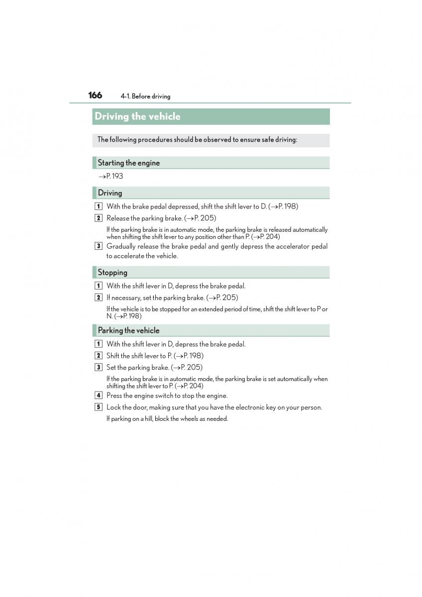 Lexus NX owners manual / page 168