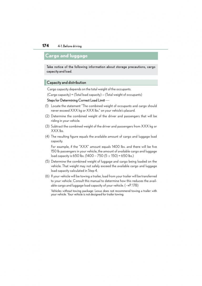 Lexus NX owners manual / page 176