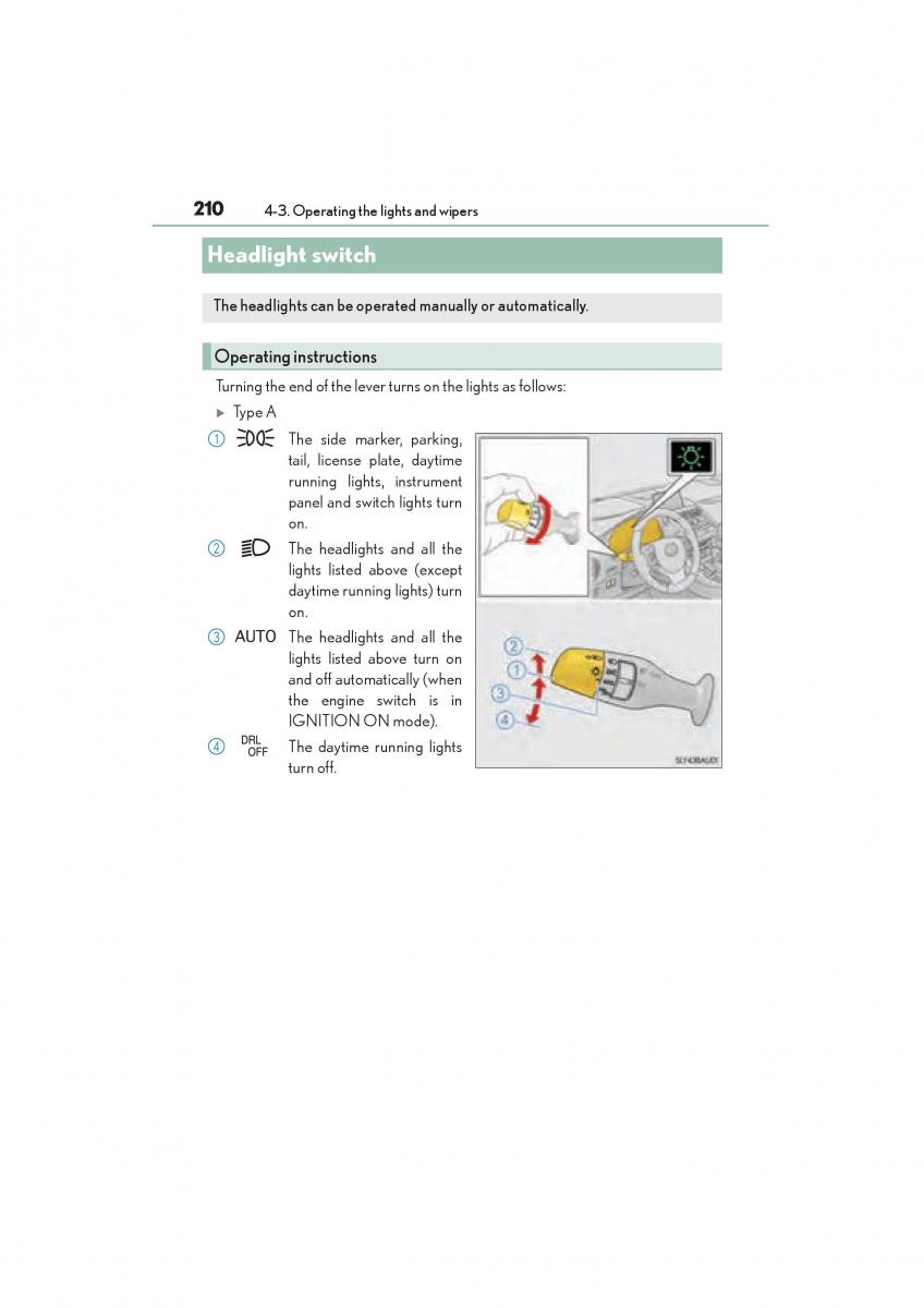 Lexus NX owners manual / page 212