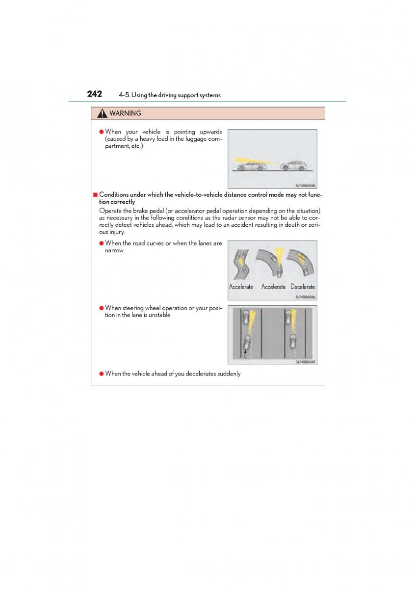 Lexus NX owners manual / page 244