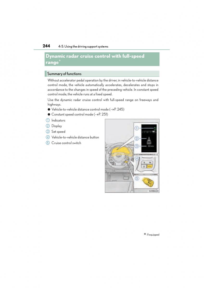 Lexus NX owners manual / page 246