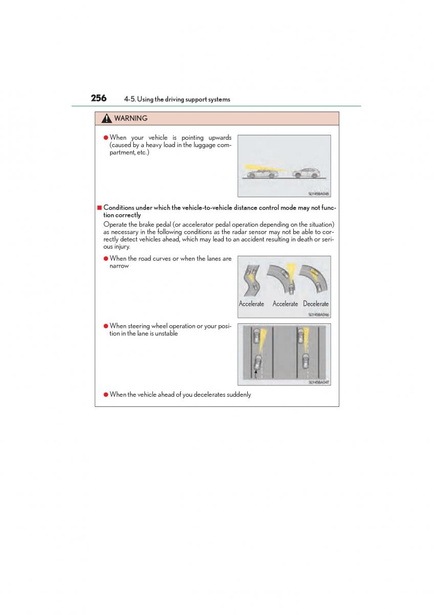 Lexus NX owners manual / page 258