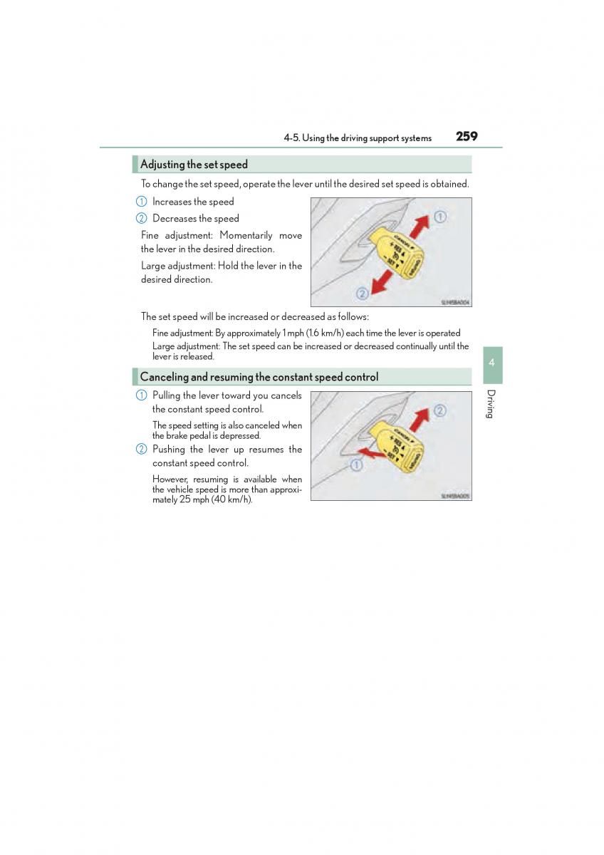 Lexus NX owners manual / page 261